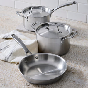 Essential Stainless Steel 5-Piece Cookware Set