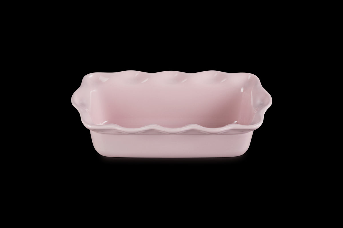 Heritage Fluted Loaf Pan in Chiffon Pink