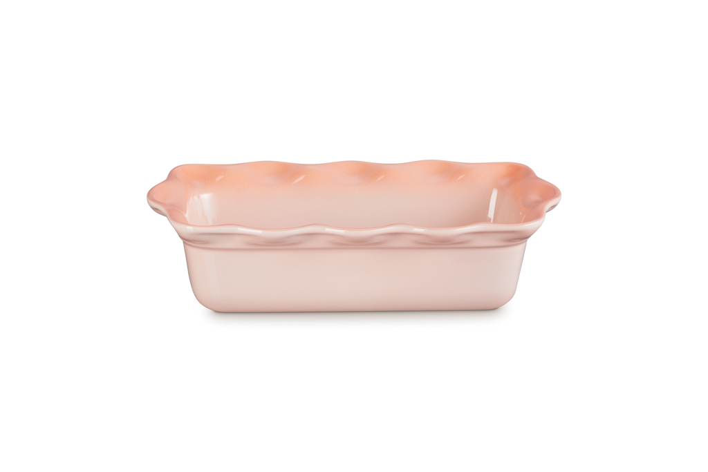 Heritage Fluted Loaf Pan in Peche