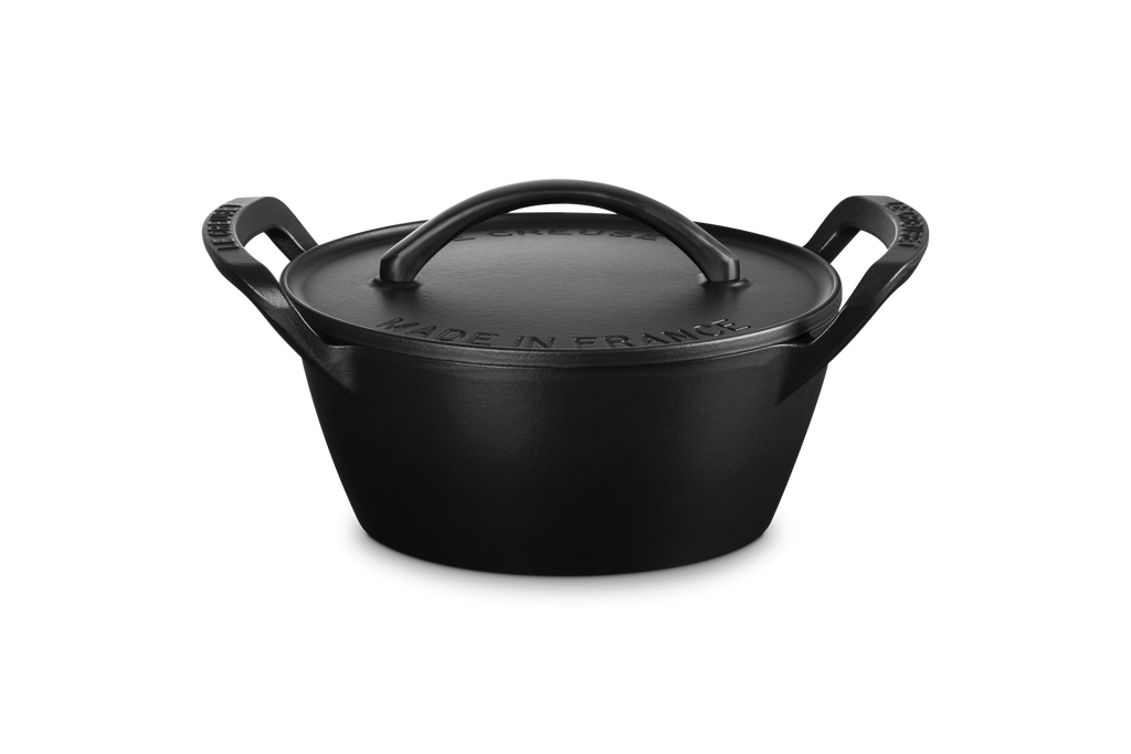 Alpine Outdoor 4.25 qt. Round Dutch Oven in Matte Black