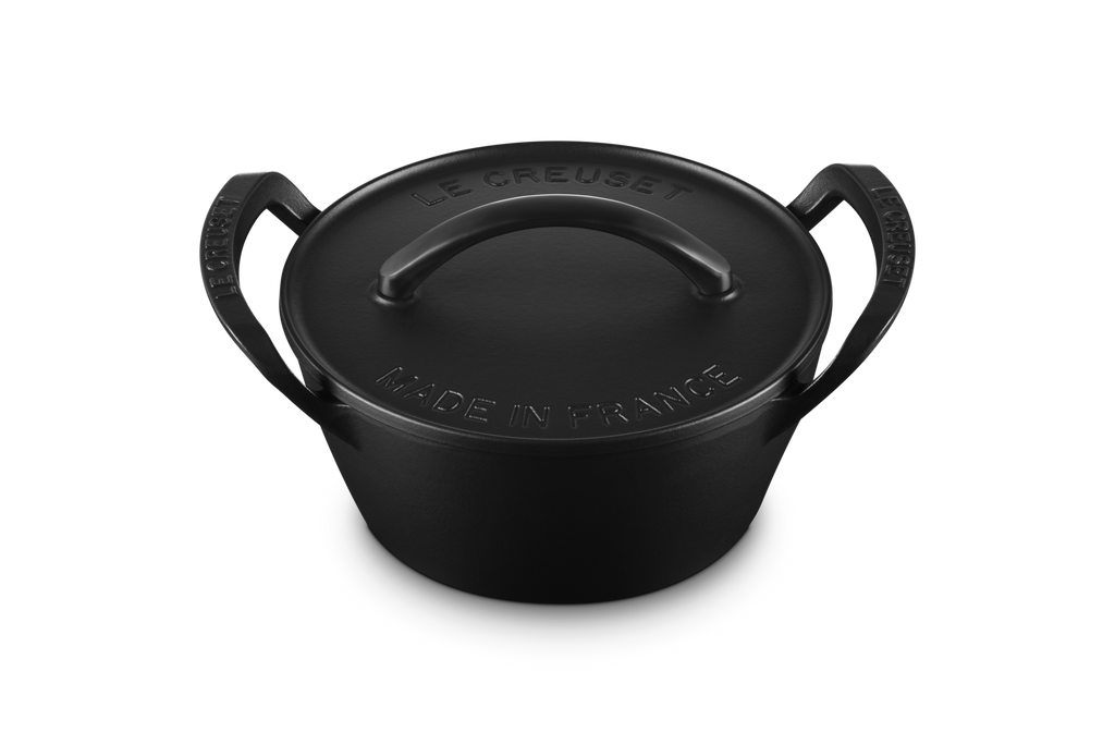 Alpine Outdoor 4.25 qt. Round Dutch Oven in Matte Black