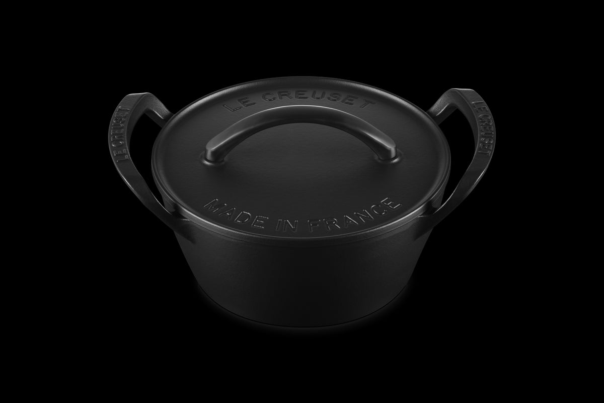 Alpine Outdoor 4.25 qt. Round Dutch Oven in Matte Black