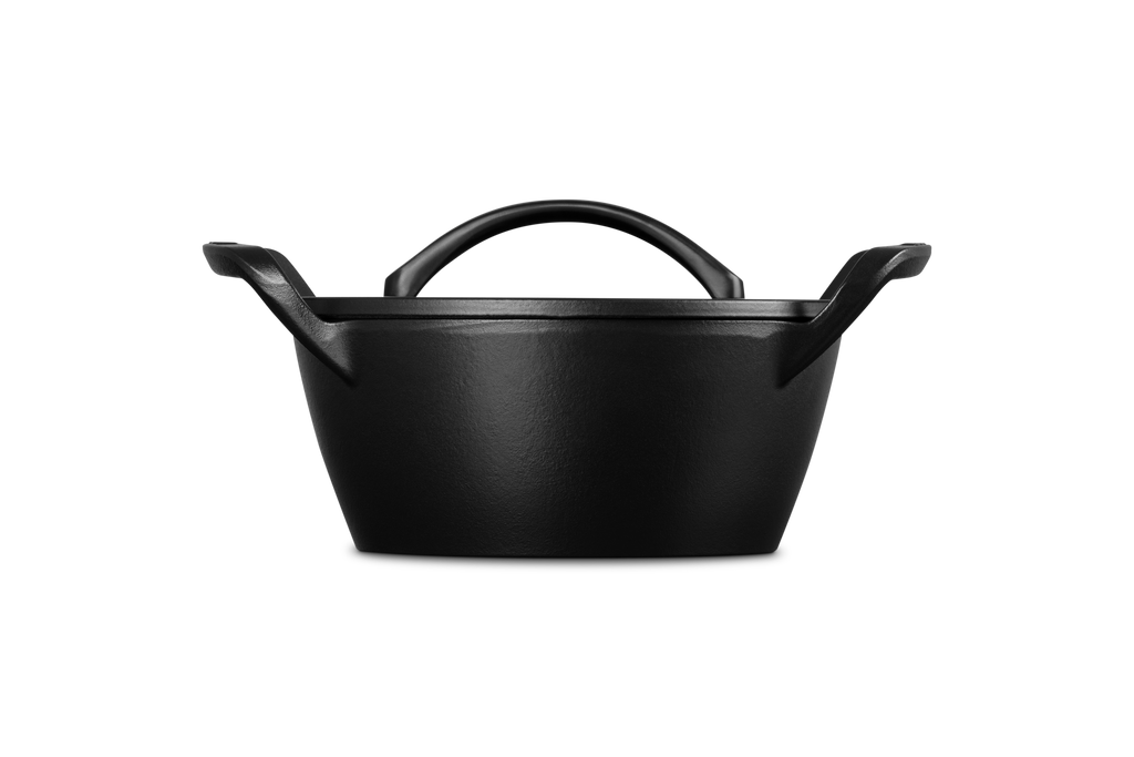Alpine Outdoor 4.25 qt. Round Dutch Oven in Matte Black