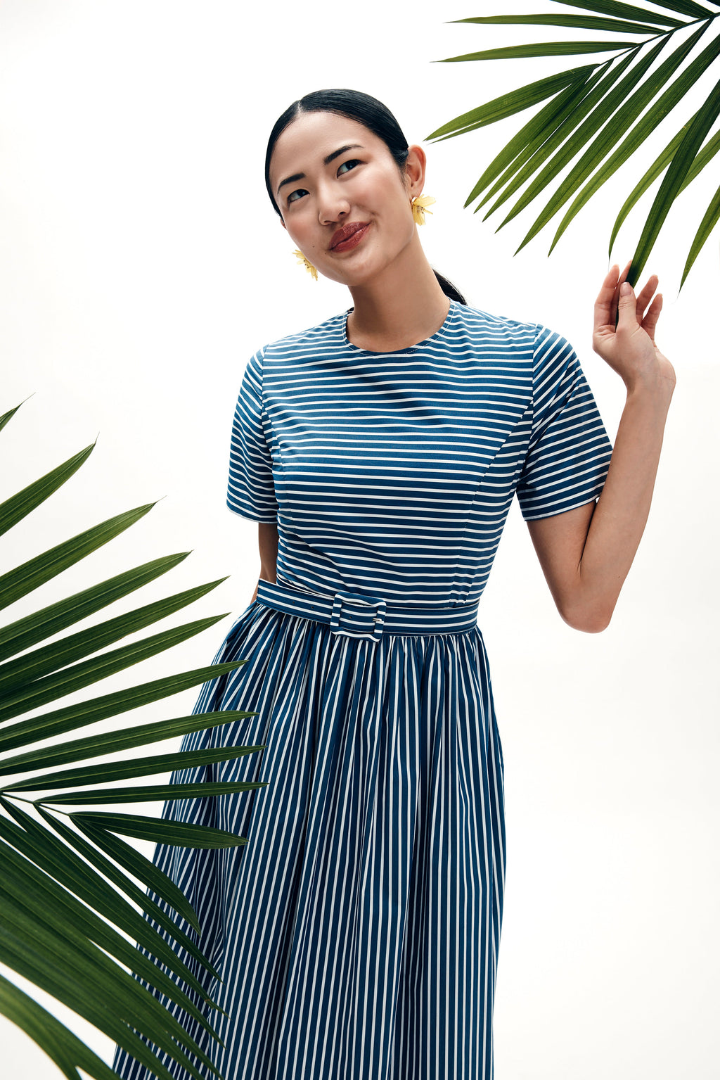 Leigh Ann Dress in Stripe