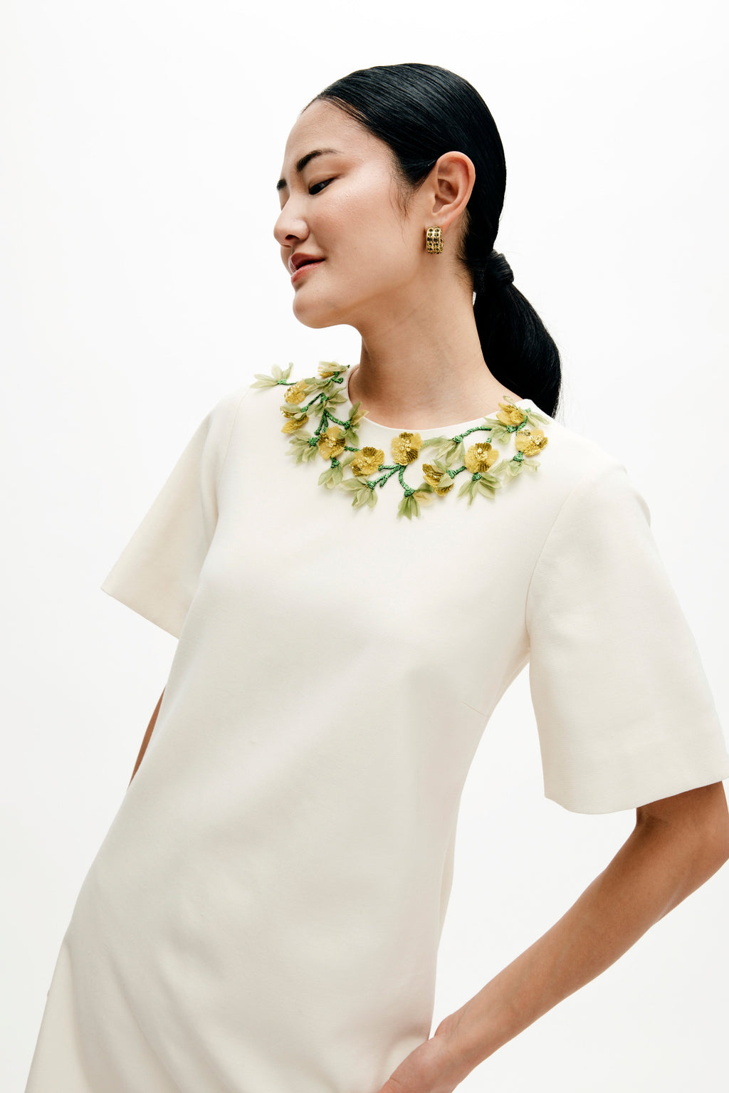 Madison Dress With Jardin Embellishment