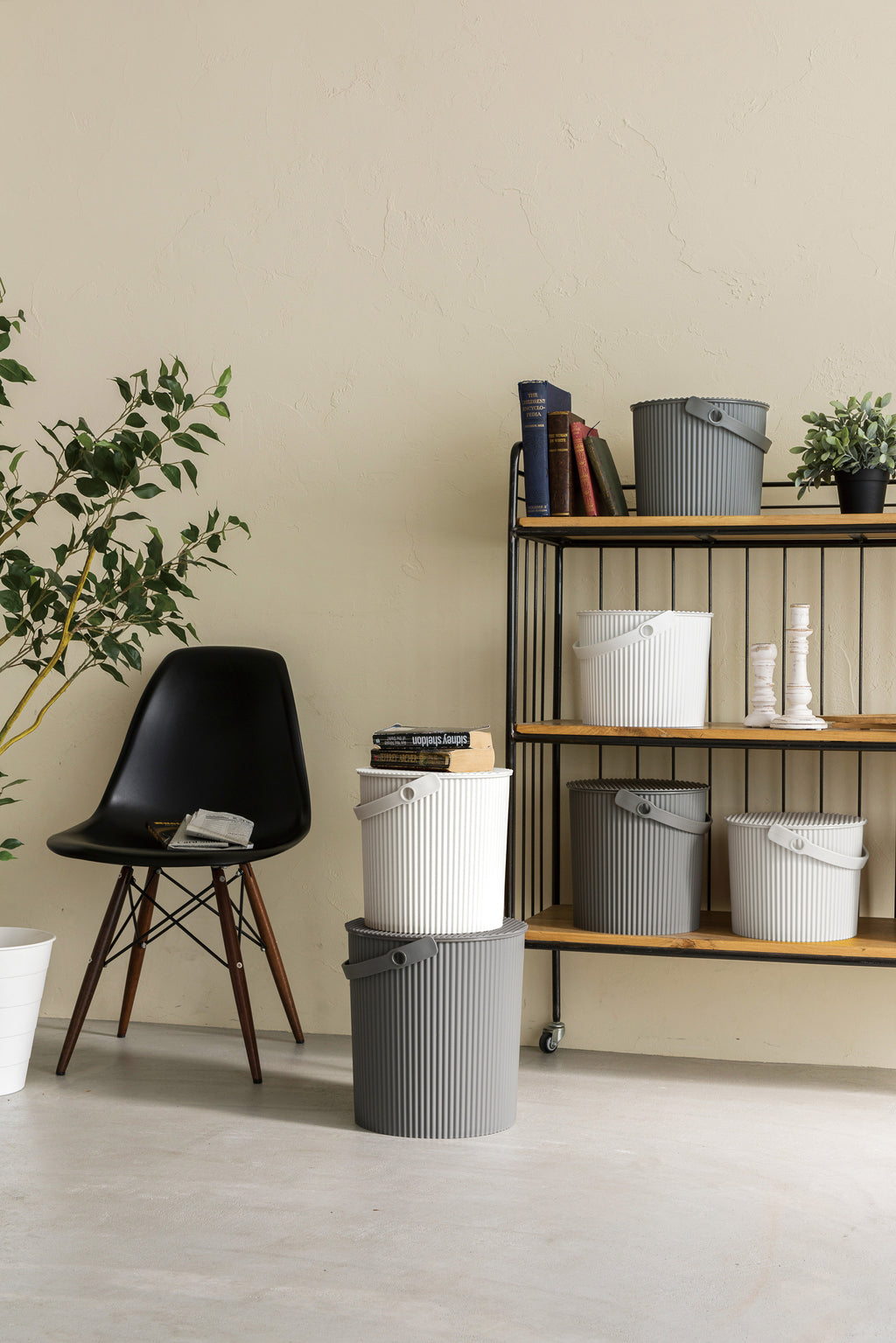 Hachiman Bucket Extra Large in New Grey