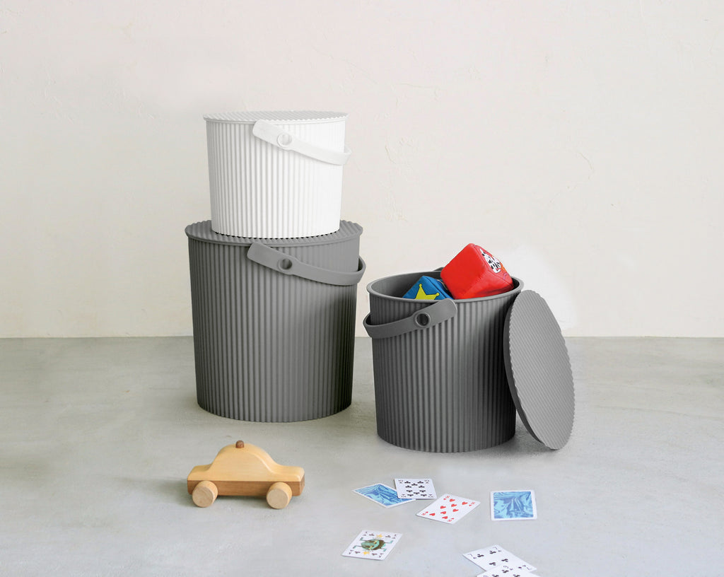 Hachiman Bucket Large in New Grey