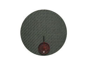 Foxtail Round Placemat in Thyme