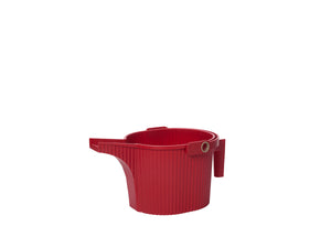Hachiman Garden Beetle Watering Can Large in Red
