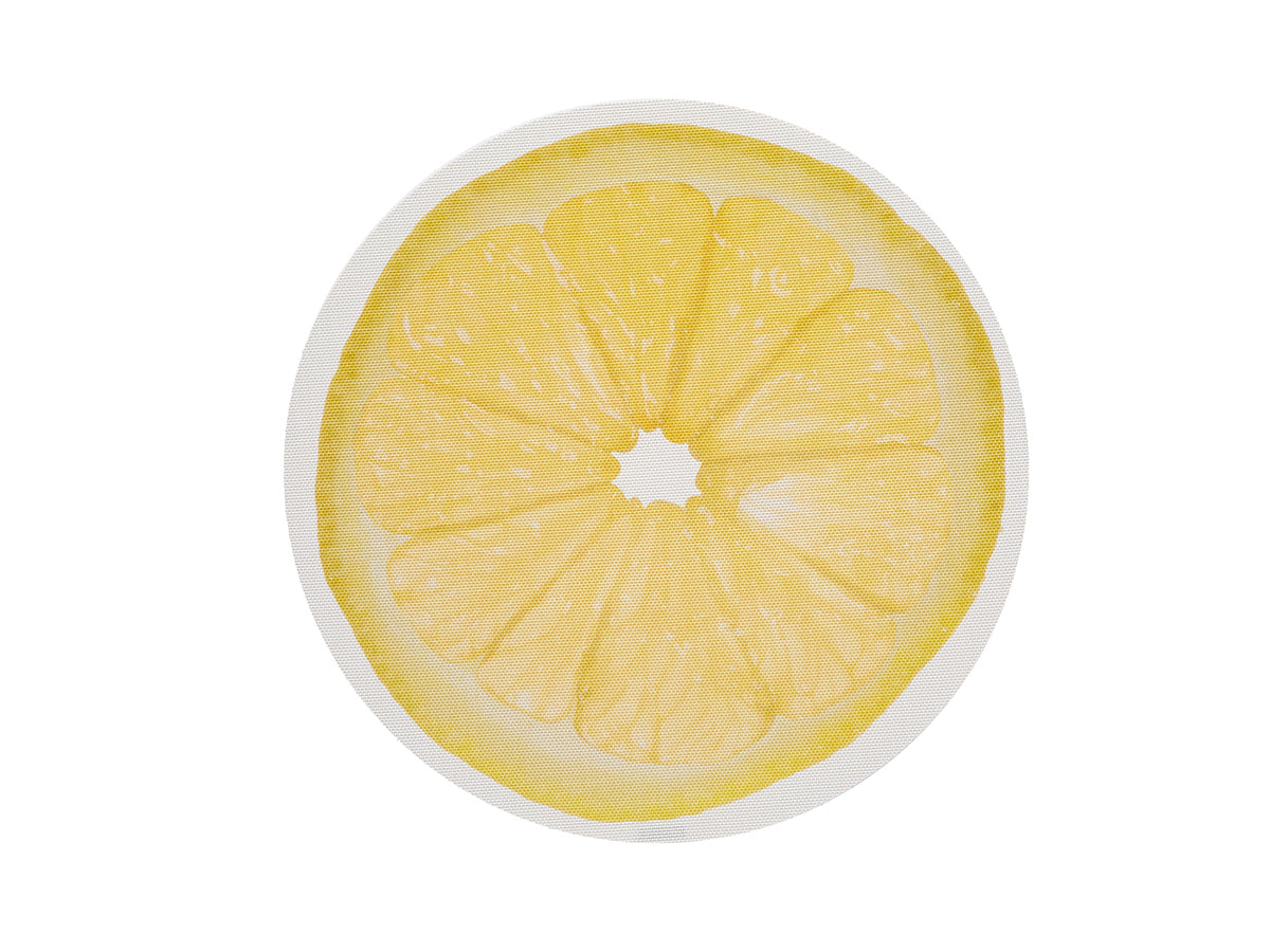Citrus Placemat in Lemon, Set of 4