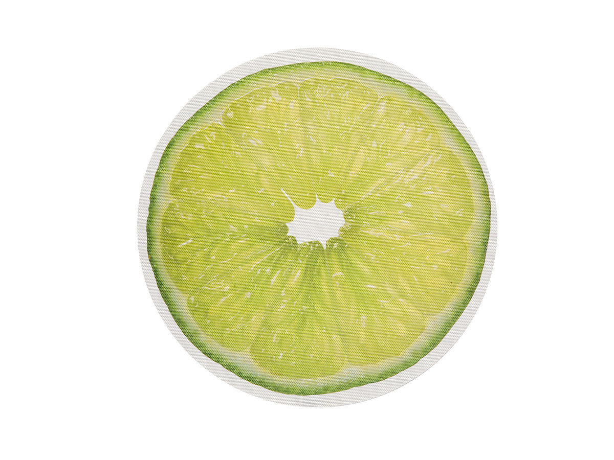 Citrus Placemat in Lime, Set of 4