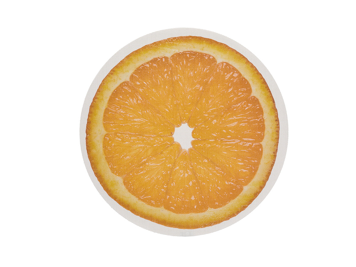 Citrus Placemat in Orange, Set of 4