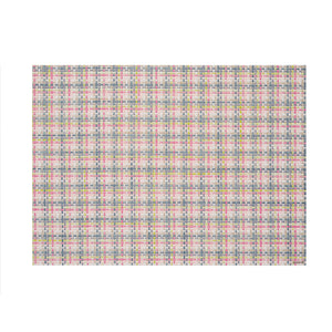 Basketweave Rectangular Placemat in Begonia