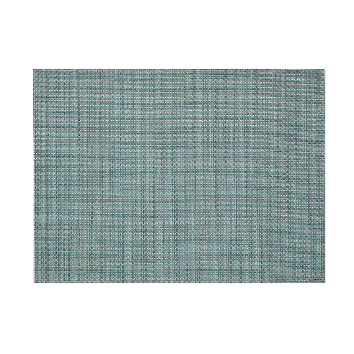 Basketweave Rectangular Placemat in Celadon