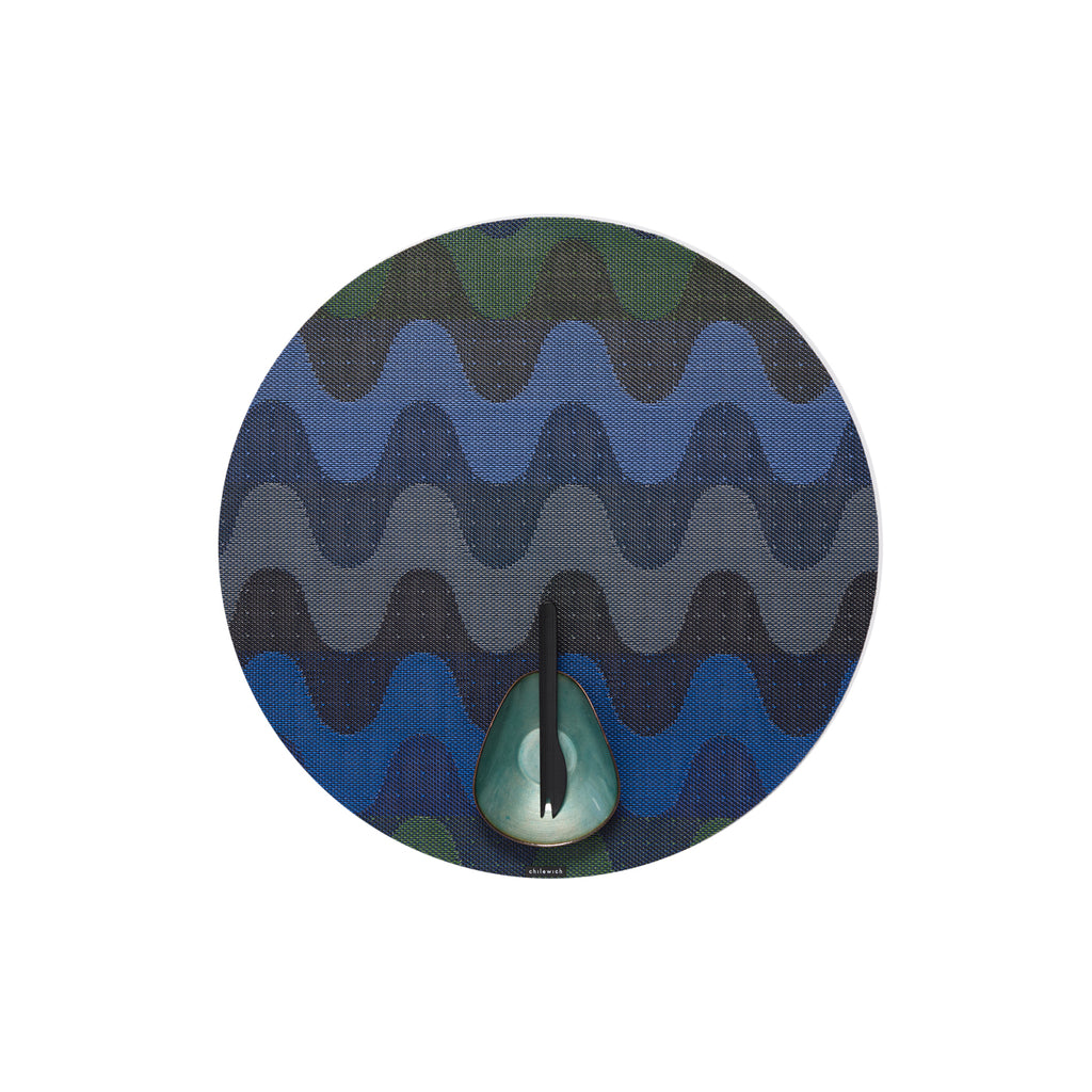 Wiggle Round Placemat in Deep Sea