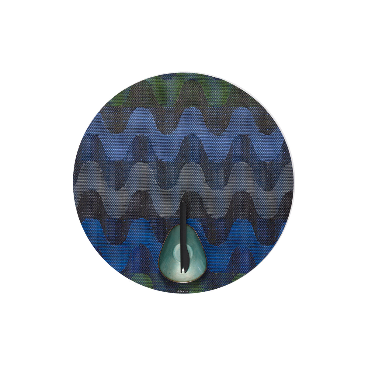 Wiggle Round Placemat in Deep Sea