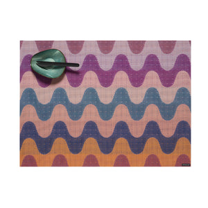 Wiggle Rectangular Placemat in Heatwave