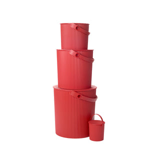 Hachiman Bucket Large in Red