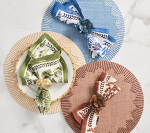 Dream Weaver Placemat in Brown, Set of 4