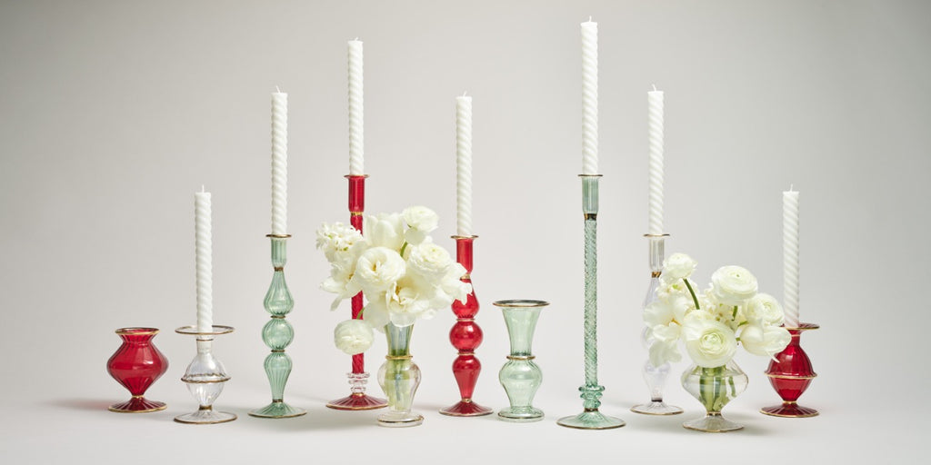 Braid Candlestick in Ruby