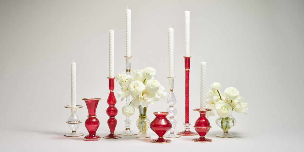 Braid Candlestick in Ruby
