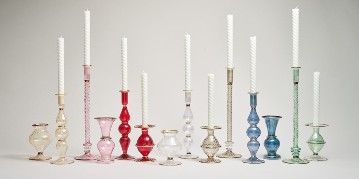 Braid Candlestick in Ruby