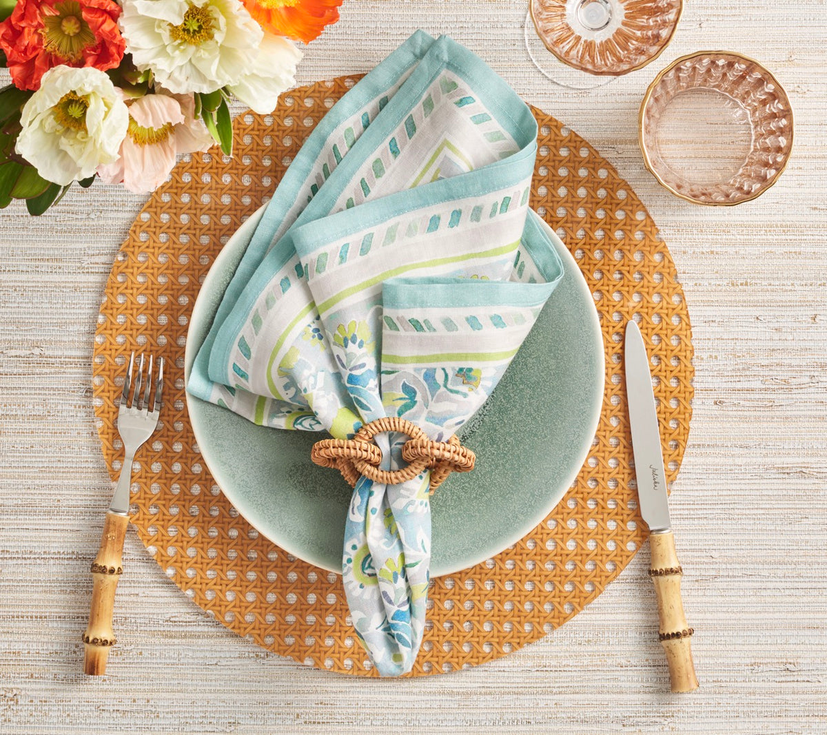 Reed Placemats in Natural, Set of 4