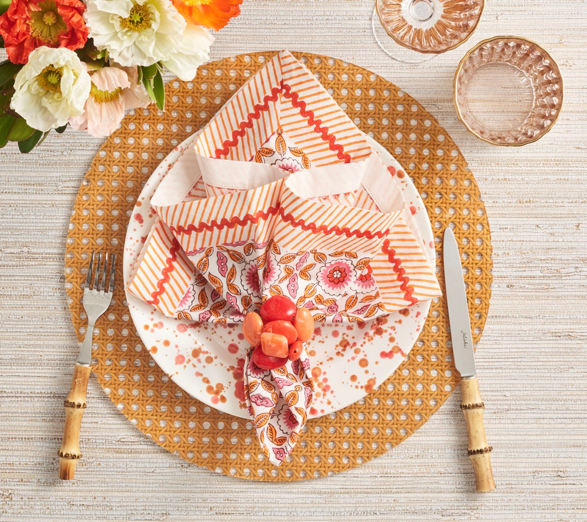 Reed Placemats in Natural, Set of 4