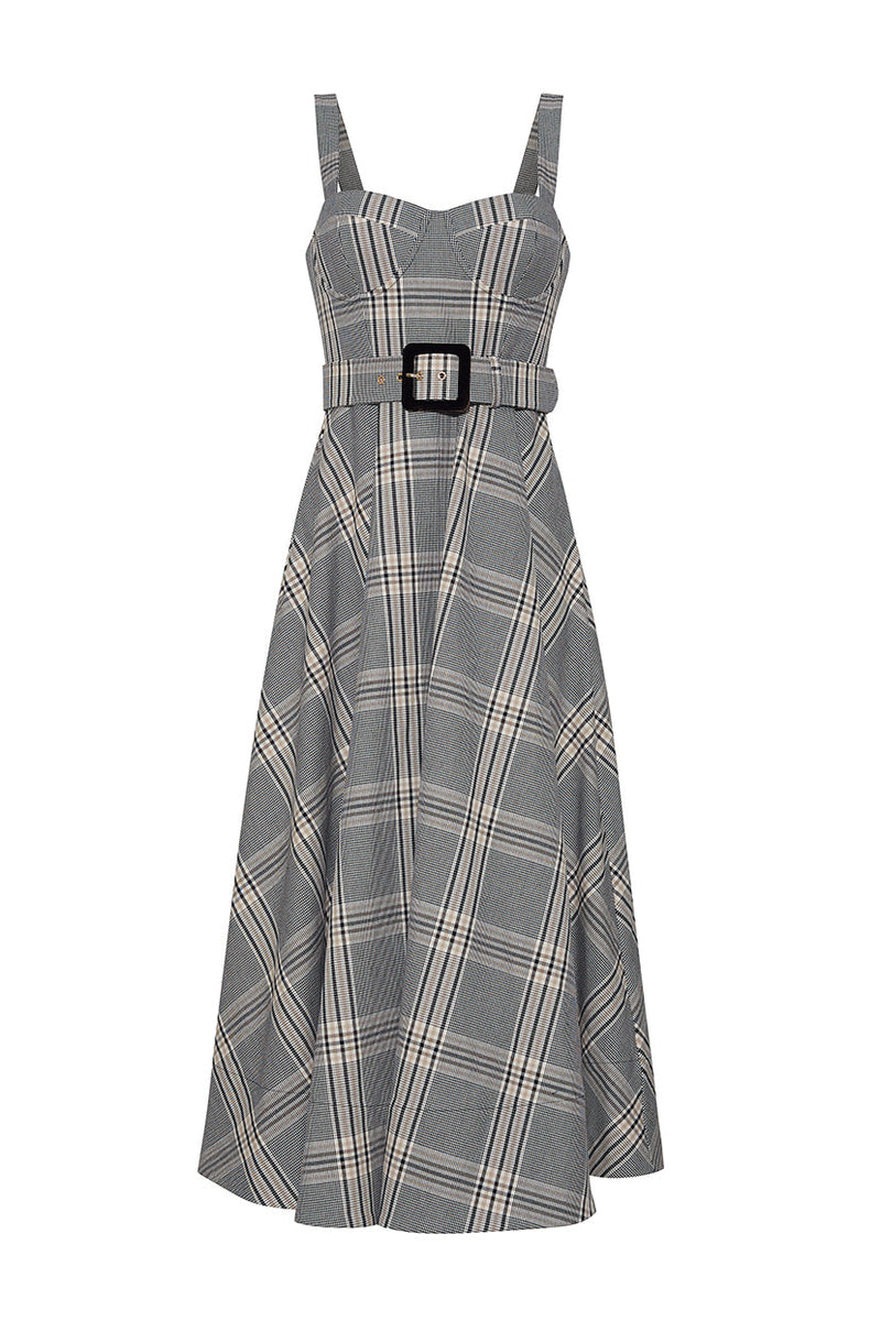Calypso Dress in Raymond Plaid