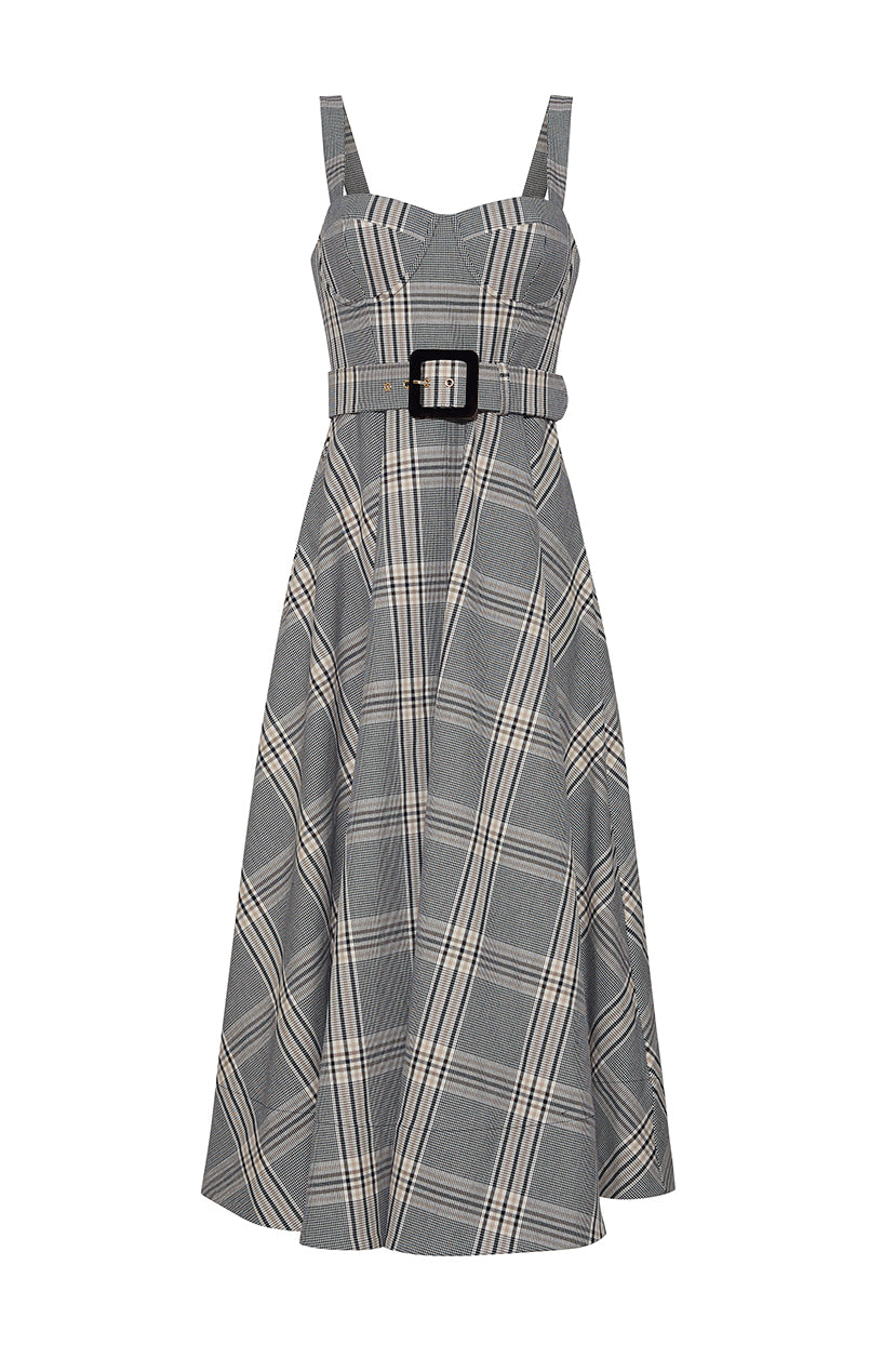 Calypso Dress in Raymond Plaid