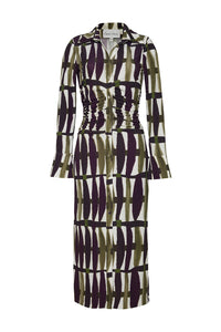 Shirley Midi in Amable Olive