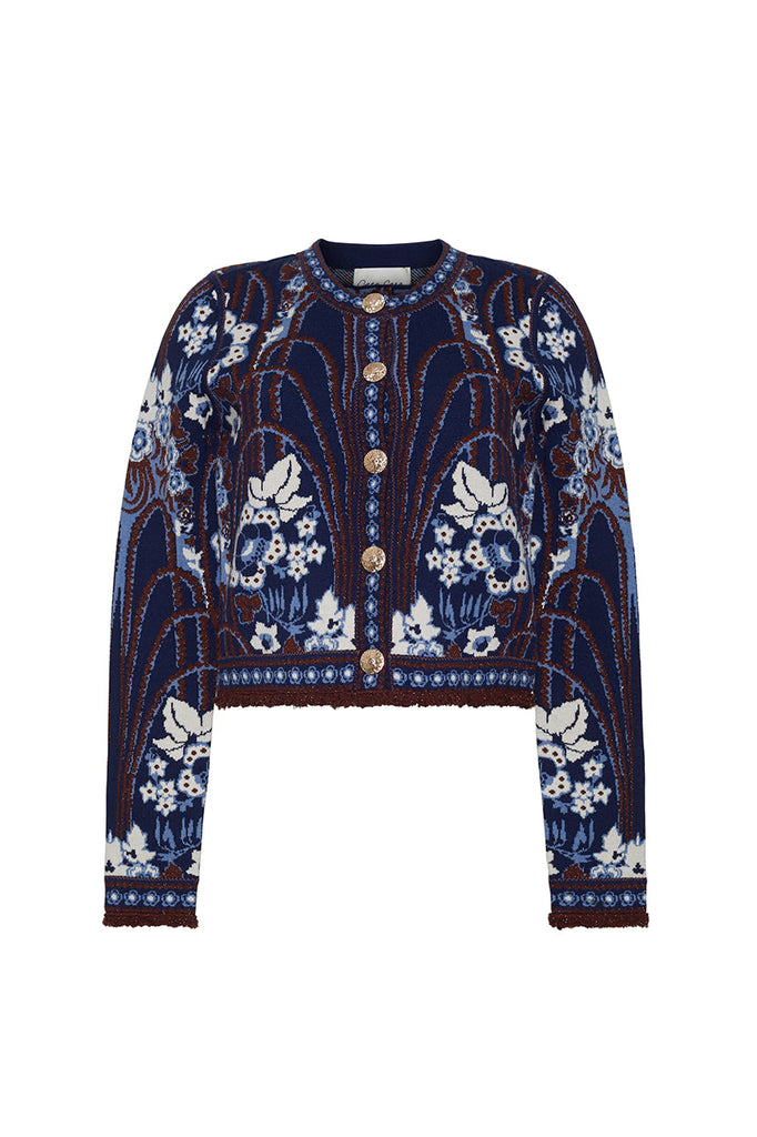 Livi Jacket in Fontaine Navy