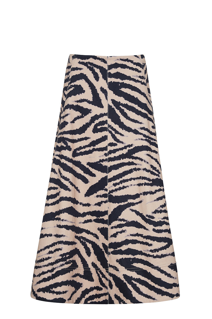 Aisha Skirt in Zebra Blush