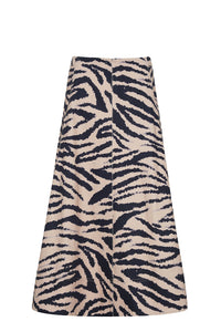 Aisha Skirt in Zebra Blush