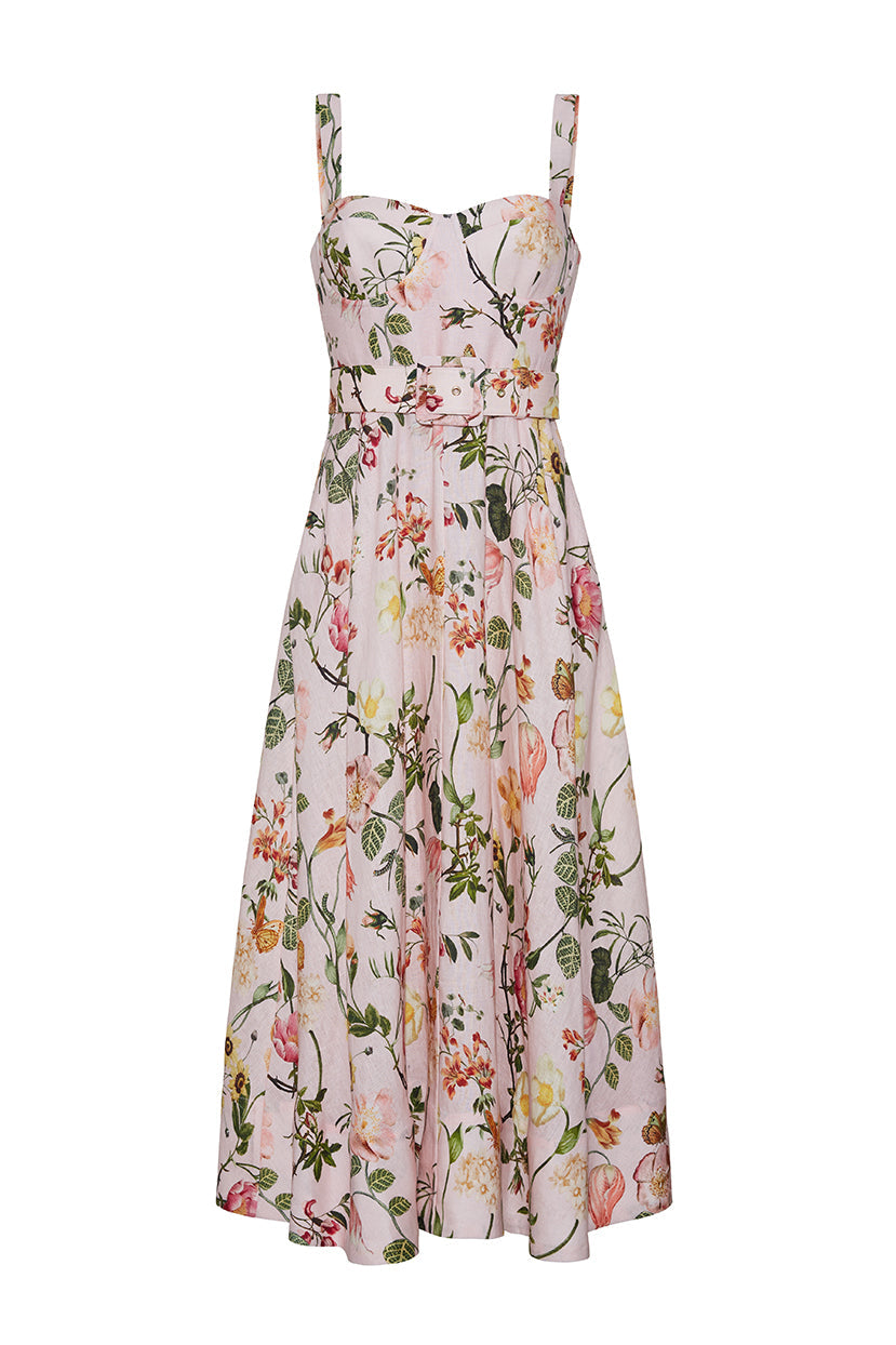 OTM Exclusive: Calypso Dress in Mauve Stems