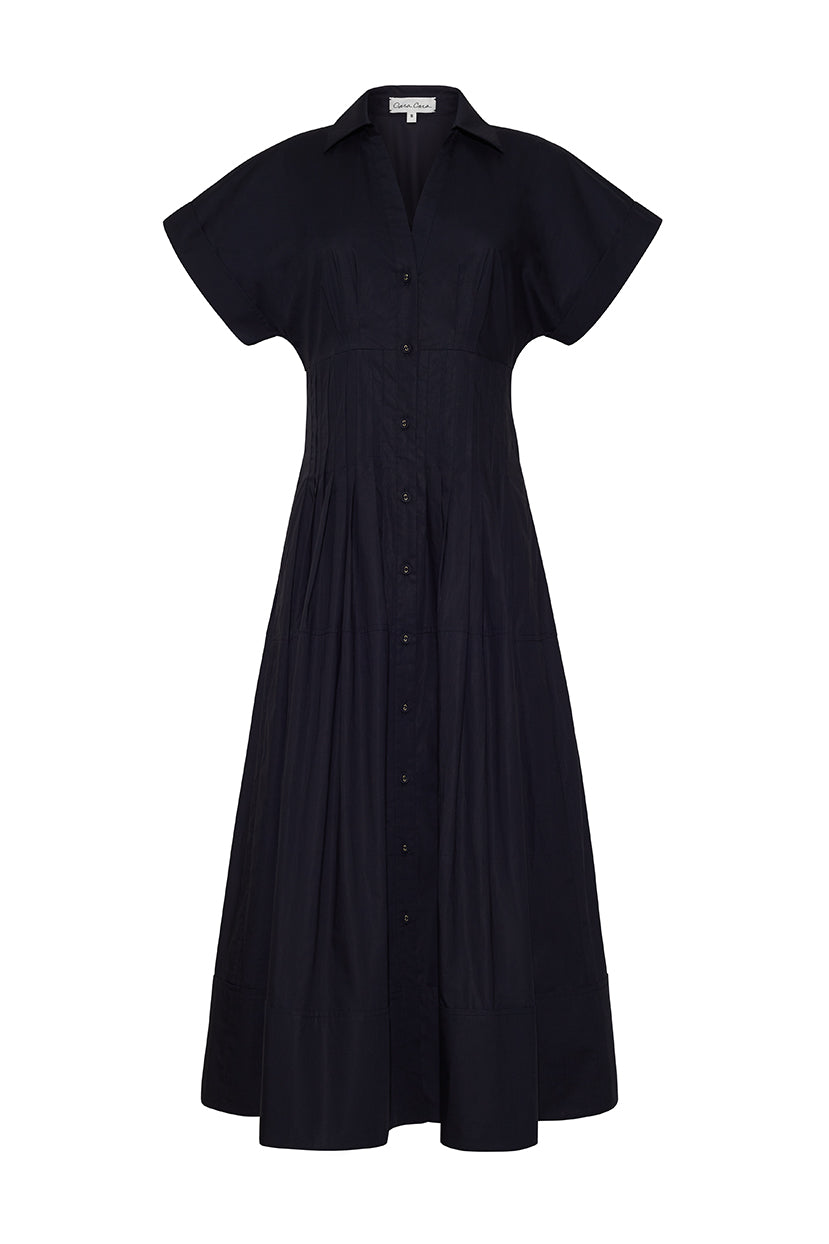 Nash Midi Dress in Black