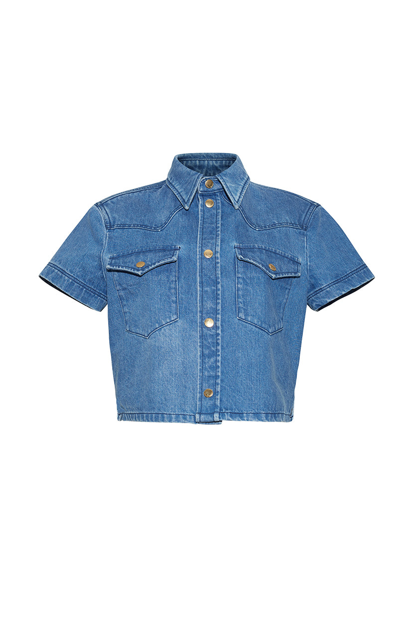 Paro Top in Denim
