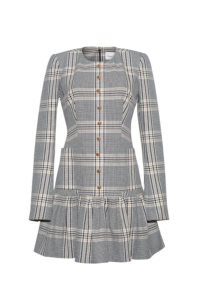 Adams Dress in Raymond Plaid