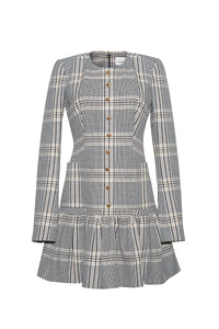 Adams Dress in Raymond Plaid