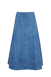 Aisha Skirt in Denim