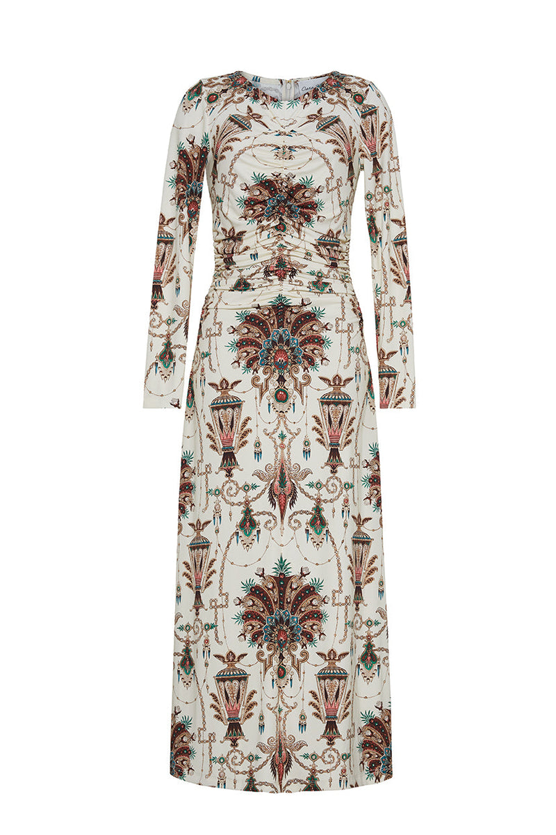 Maisy Dress in Bejeweled Ivory