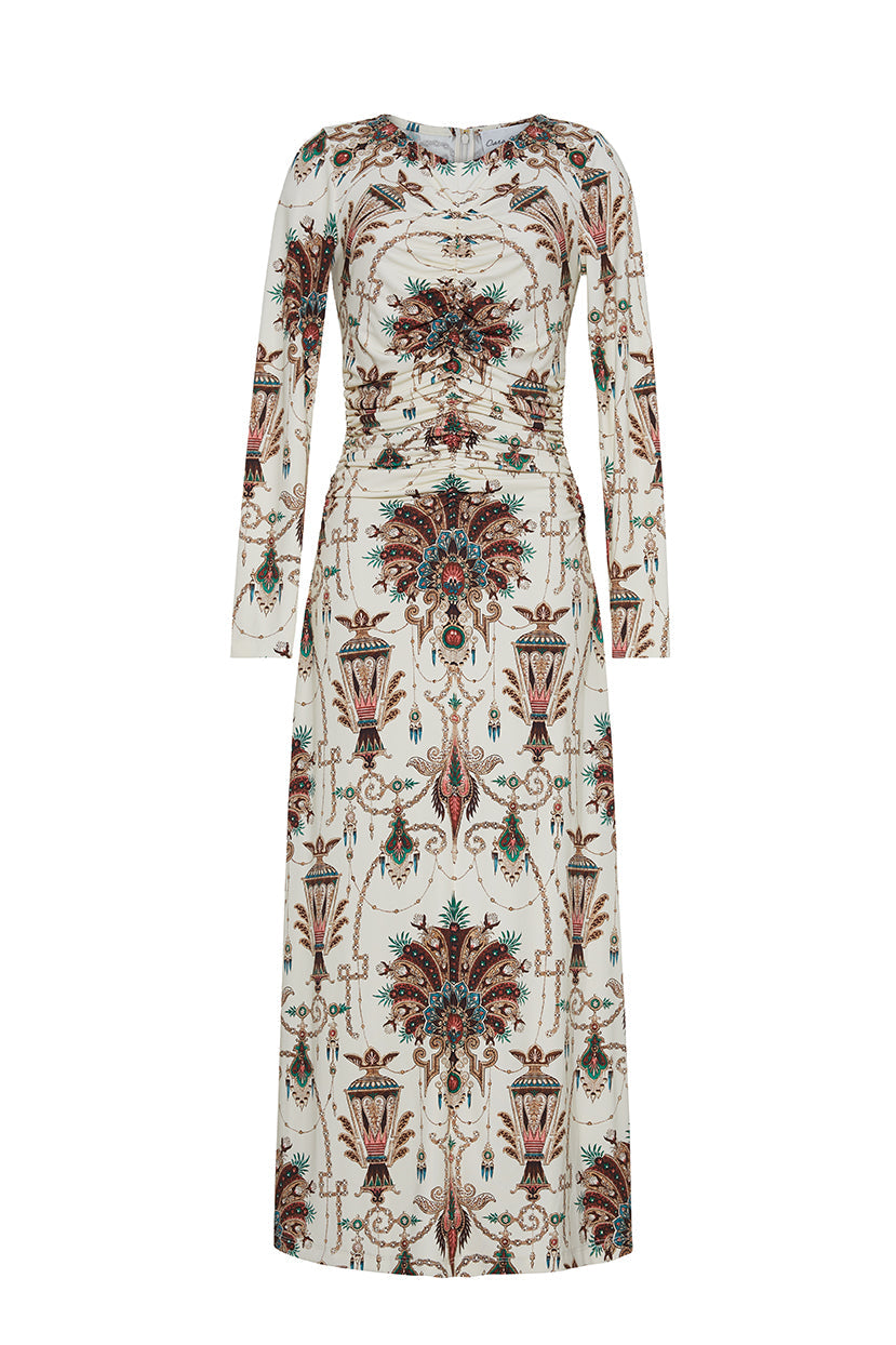 Maisy Dress in Bejeweled Ivory