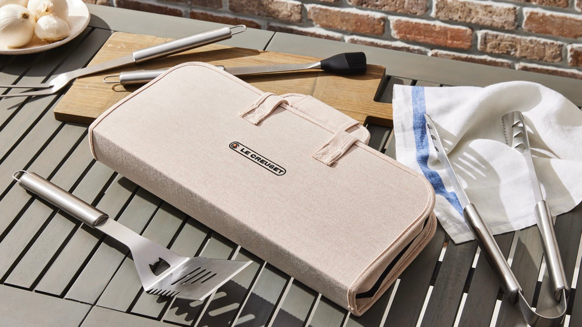 Outdoor Grilling Tools Carry Bag, Set of 4
