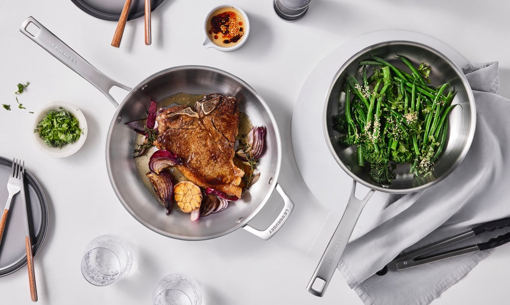 Essential Stainless Steel 13-Piece Cookware Set