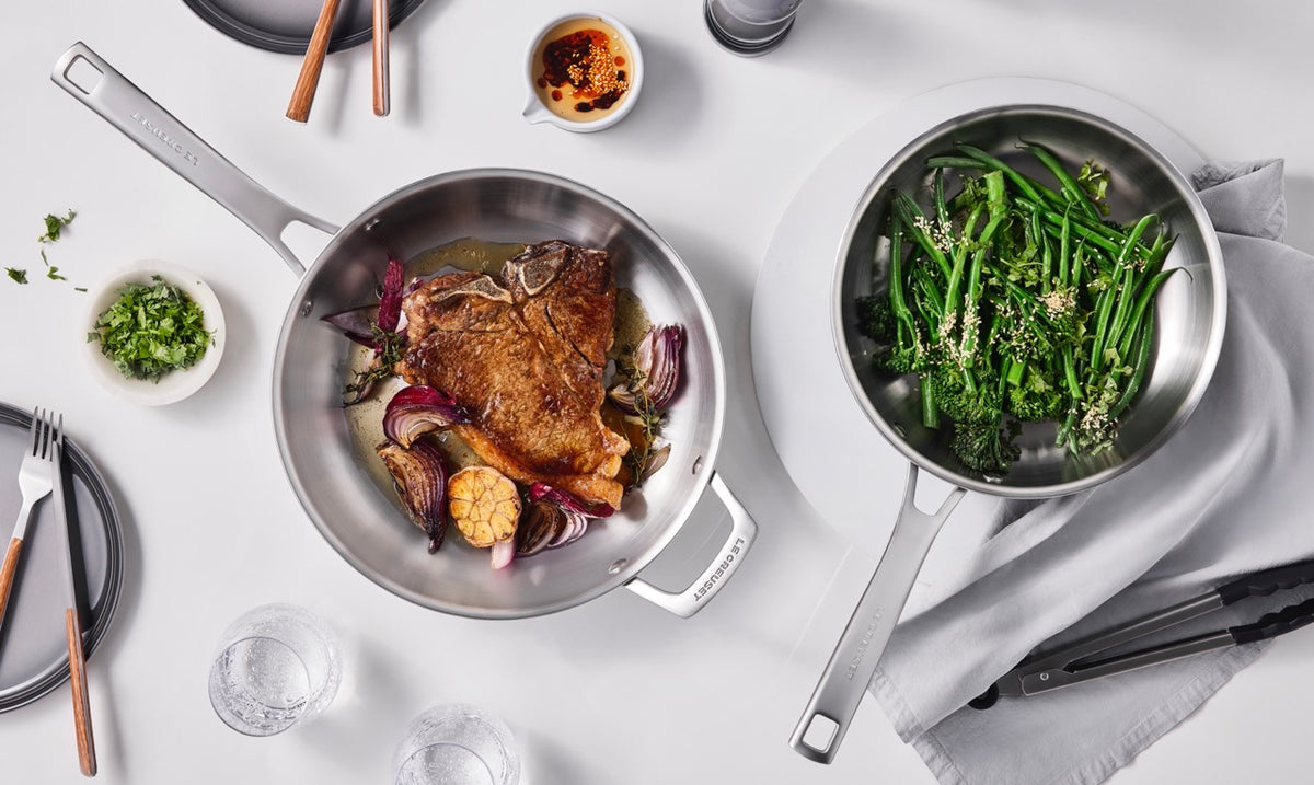 Essential Stainless Steel 10-Piece Cookware Set