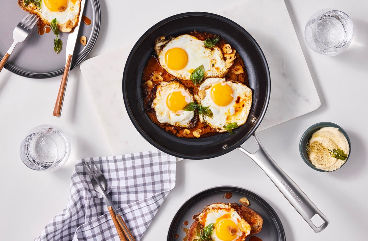 Essential Stainless Steel Non-Stick Frying Pan, 9.5 in.