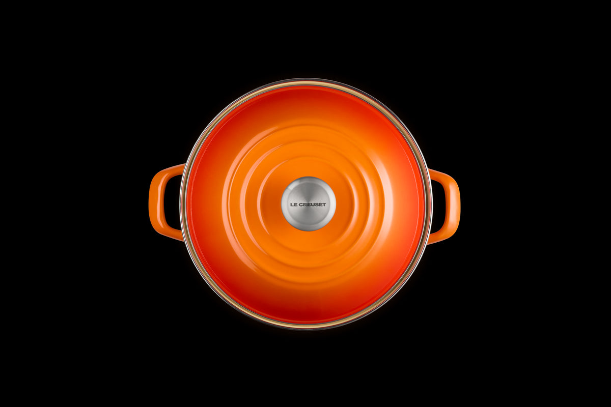10 qt.Stockpot in Flame