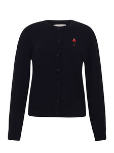 Bowery Boy Cardigan RTW LINGUA FRANCA NYC Black XS