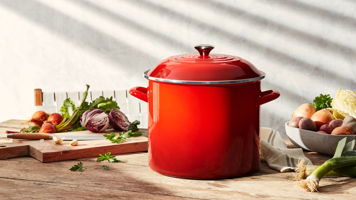 16 qt.Stockpot in Cerise