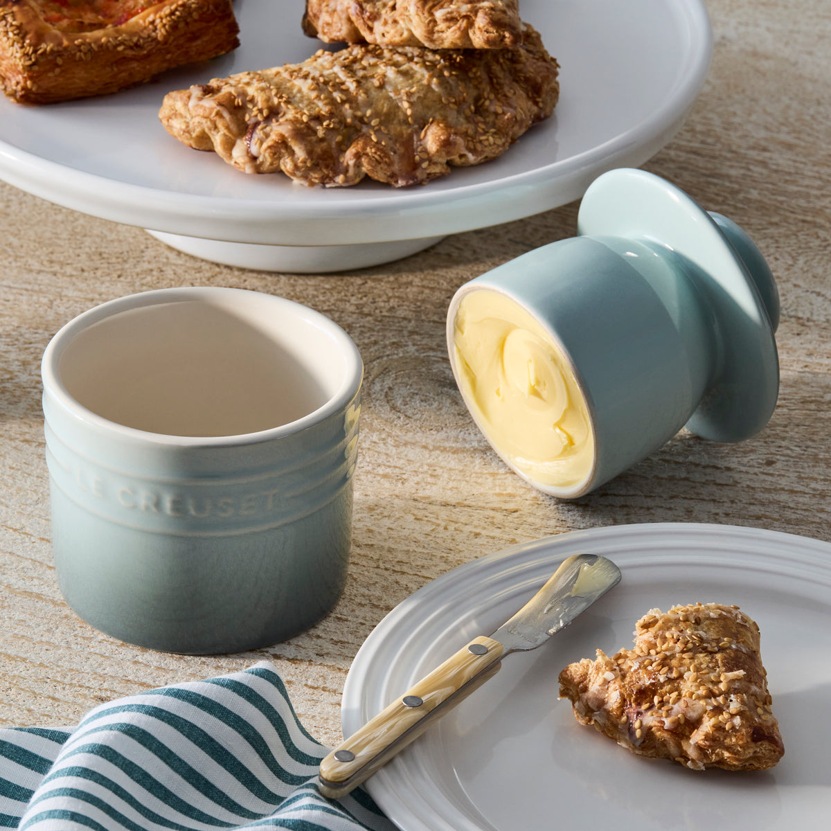 Butter Crock, 6 oz. in Sea Salt